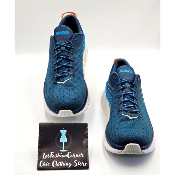 Hoka One Men’s Majolica Blue Arahi 4 Road Running Sneakers Shoes Size 11.5 2515 - Picture 2 of 16